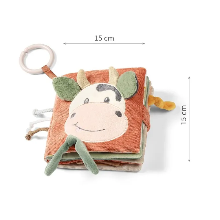 BabyOno, Cow Bingo, książeczka sensoryczna
