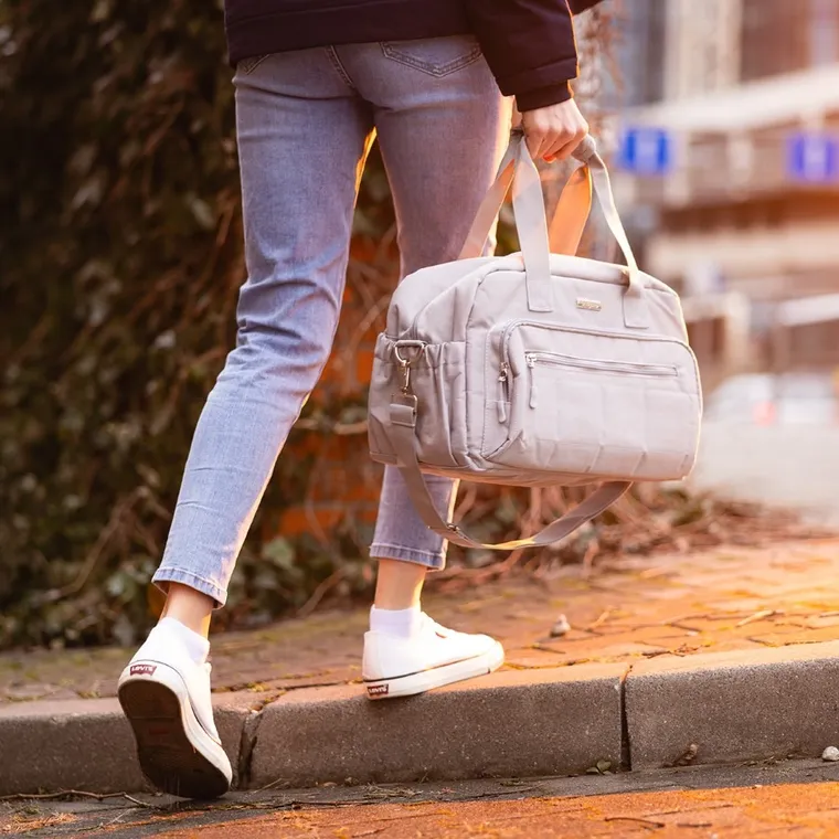 BabyOno, torba podróżna dla mamy, szara