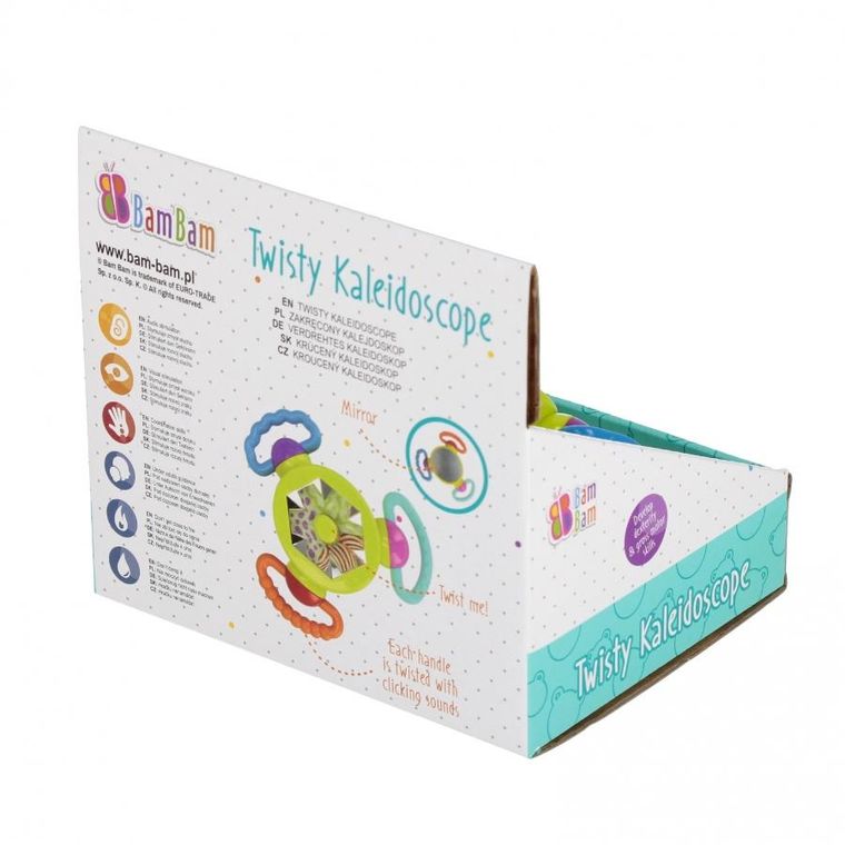 Bam Bam, grzechotka, kalejdoskop