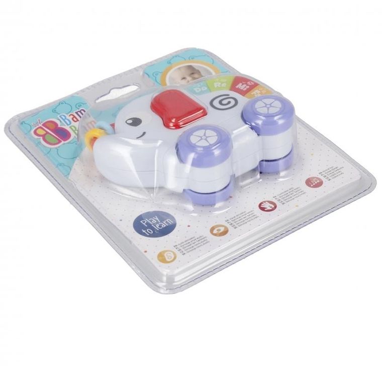 Bam Bam, muzyczny słonik, zabawka interaktywna