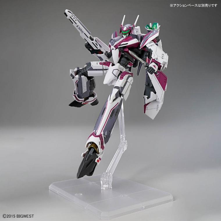 Bandai, HG, Vf-31c Siegfried, Mirage Farina Jenius Use, model kolekcjonerski do składania, 1:100