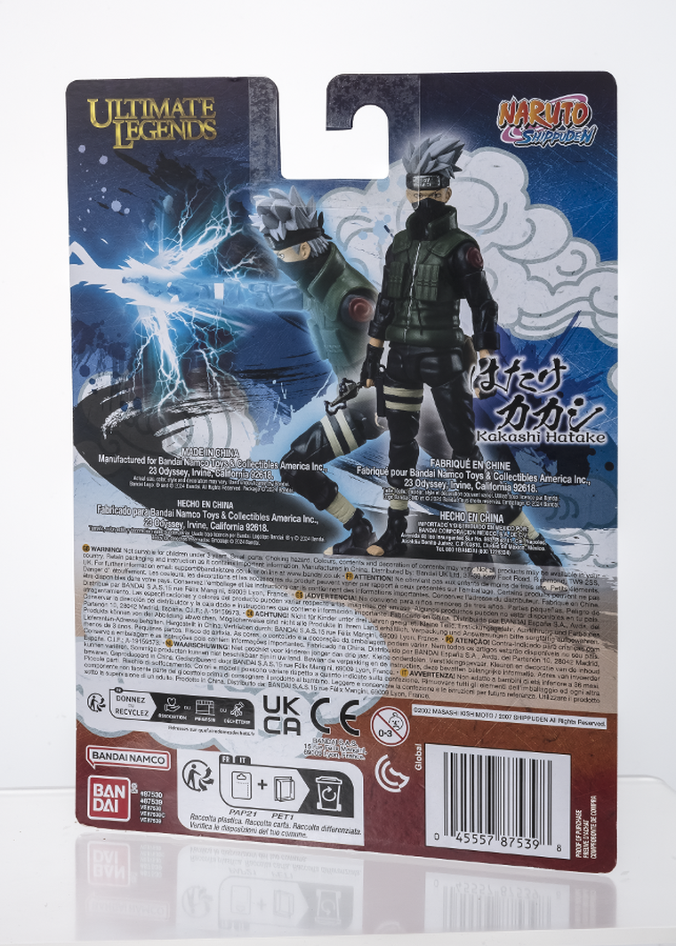 Bandai, Ultimate Legends, Naruto, Kakashi The Great War, figurka kolekcjonerska