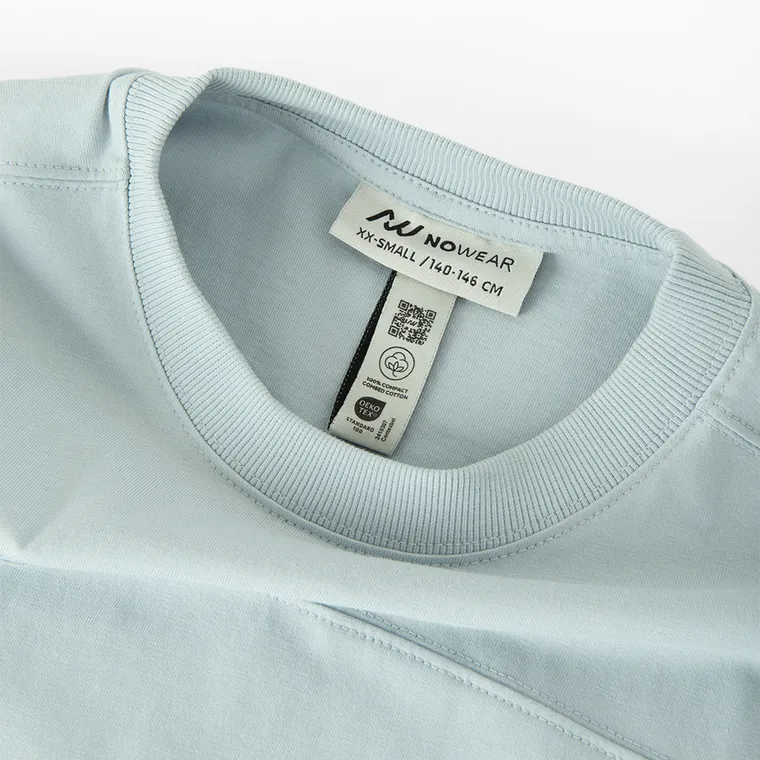 Bawełniany t-shirt o kroju loose NOWEAR