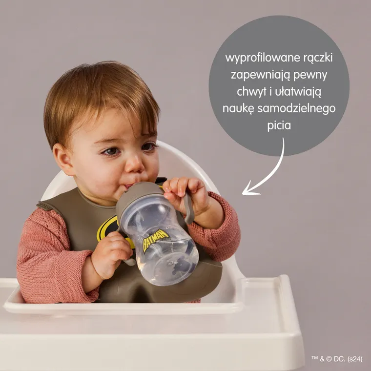 b.box, Batman, bidon ze słomką, 240 ml