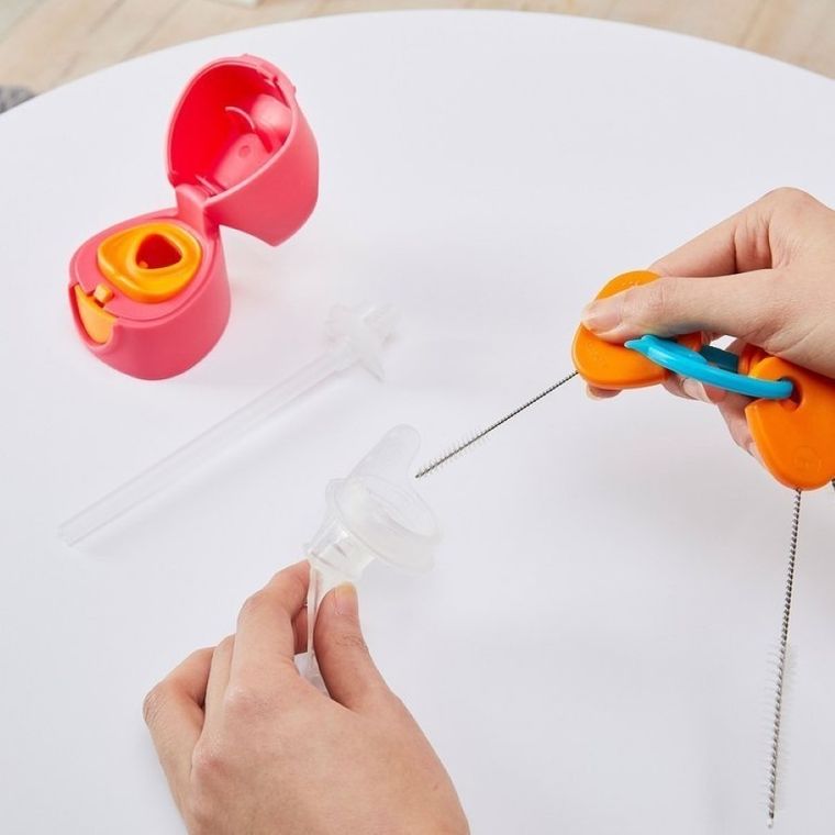 b.box, komplet 5 szczoteczek do czyszczenia bidonów i słomek