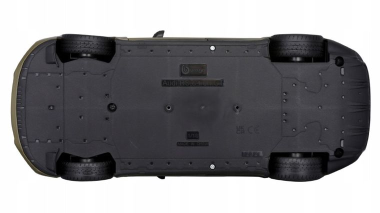 Bburago, 2022 Audi RS E-Tron GT, model pojazdu, green, 1:18