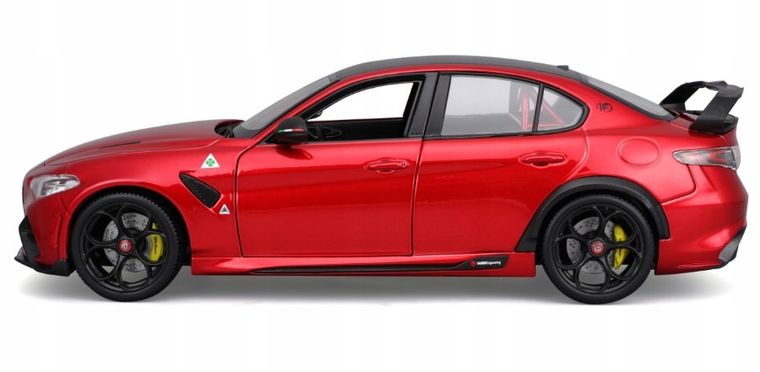 Bburago, Alfa Romeo Giulia GTA Metal, model pojazdu, red, 1:18