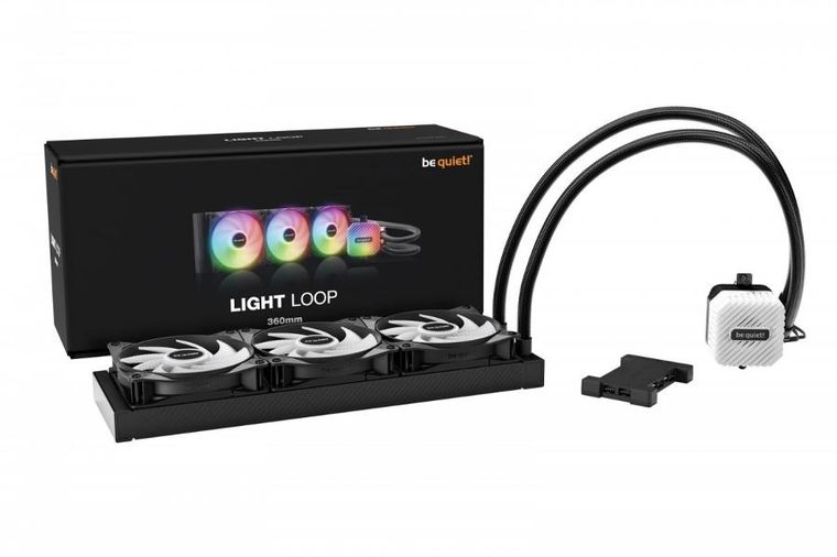 Be Quiet!, chłodzenie wodne, Light Loop, 360mm AIO ARGB
