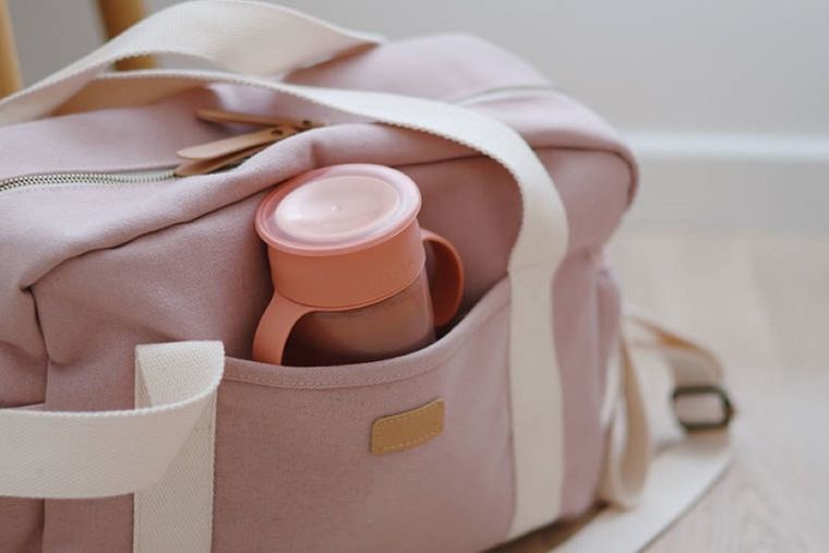 Beaba, 360, kubek treningowy, 340ml, Pink