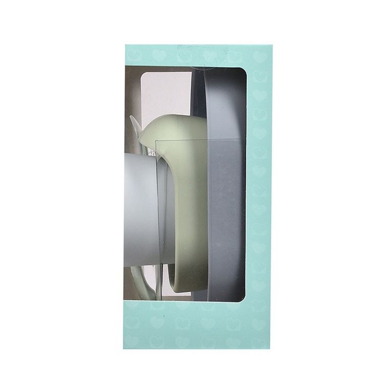 Beaba, Pebble, komplet naczyń z silikonu z przyssawką