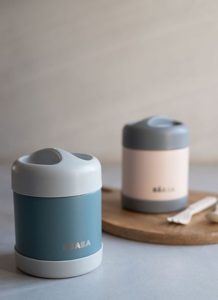 Beaba, termos, Light Mist, Eucalyptus Green, 300 ml