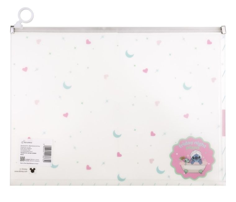 Beniamin, Lilo i Stitch, teczka na suwak, A4, 1 szt.