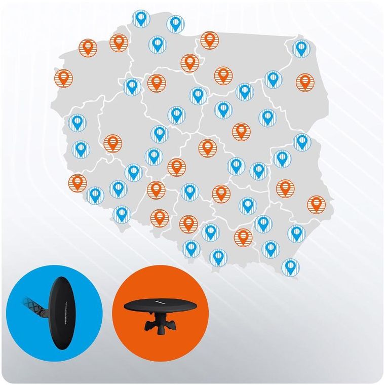 Berdsen, antena wewnętrzna zewnętrzna TV, ultra HD 4K, czarna, BD-955