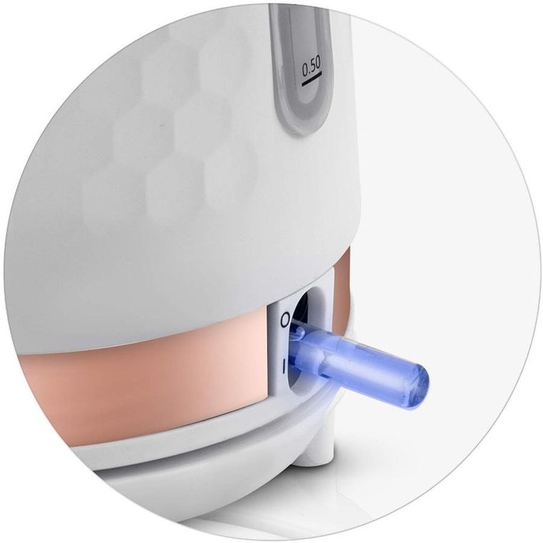 Berdsen, czajnik elektryczny, biało-miedziany, 1,7l, BD-705