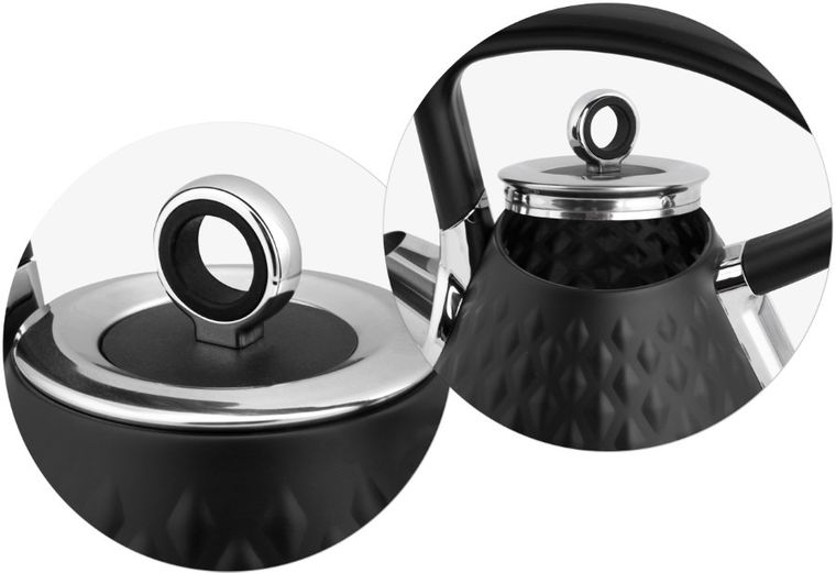 Berdsen, czajnik elektryczny, czarny, 1.7l, BD-700