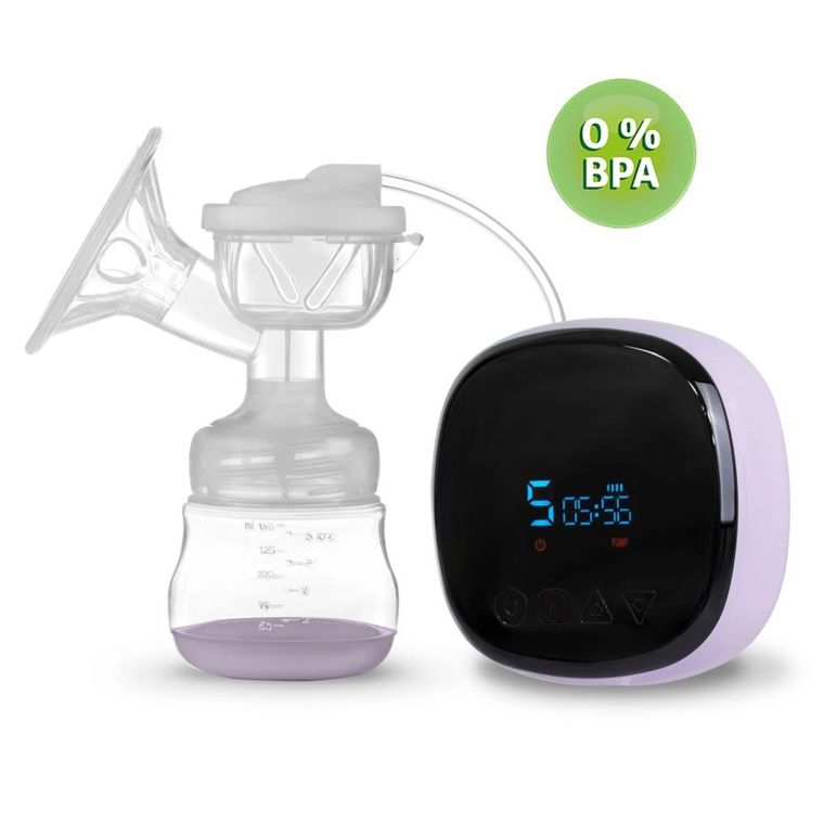 Berdsen, dwufazowy laktator elektryczny, fioletowy