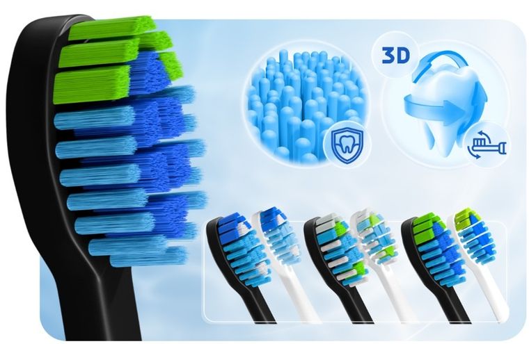 Berdsen, Galaxy Duo, szczoteczka soniczna do zębów, 2 szt.