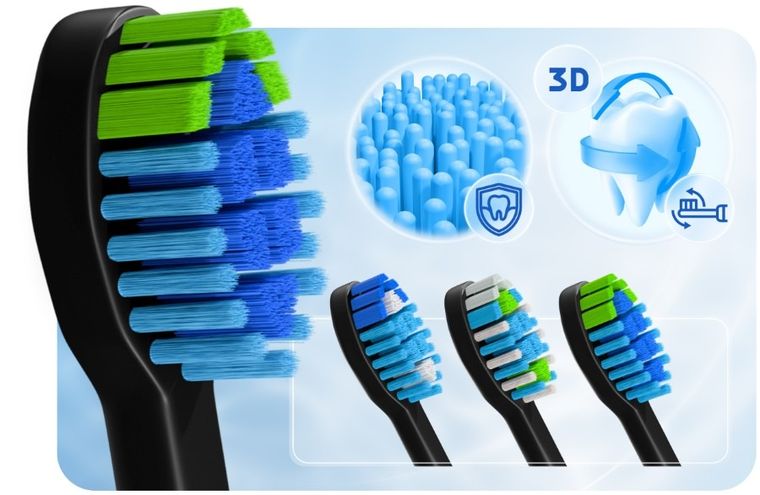 Berdsen, Galaxy, szczoteczka soniczna do zębów, czarna