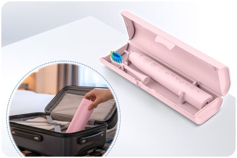 Berdsen, Galaxy, szczoteczka soniczna do zębów, różowa