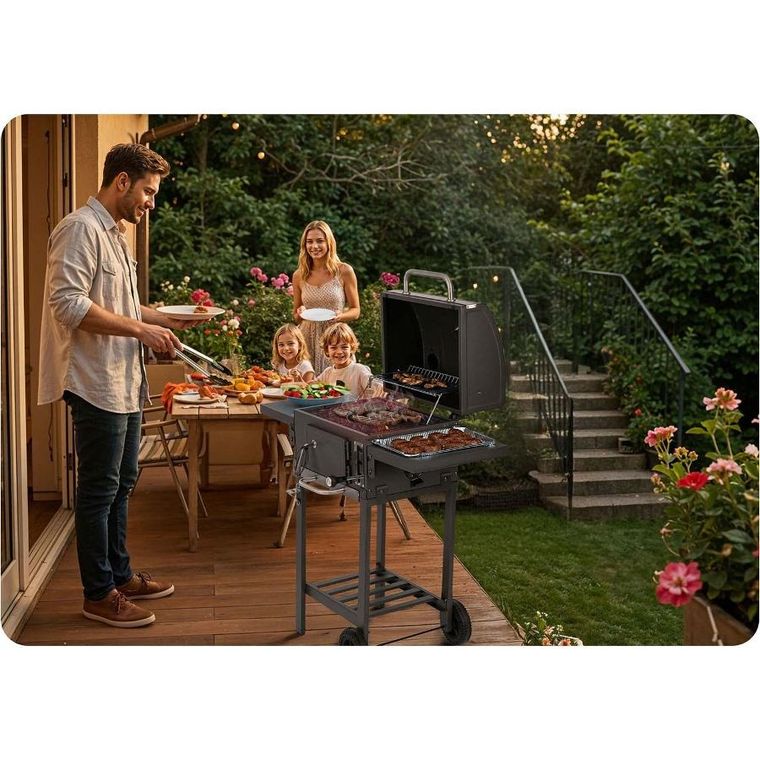 Berdsen, grill węglowy, BD-892