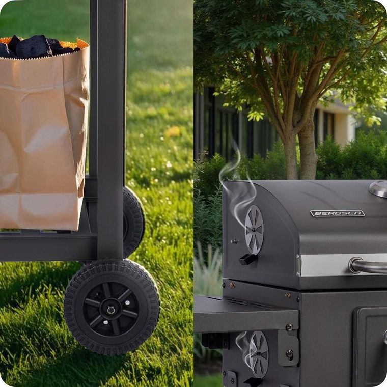 Berdsen, grill węglowy, BD-892