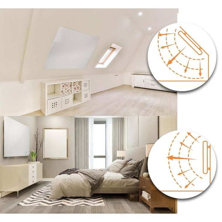 Berdsen, grzejnik na podczerwień, promiennik podczerwieni, 800W, pilot, WiFi, aplikacja, BD-987