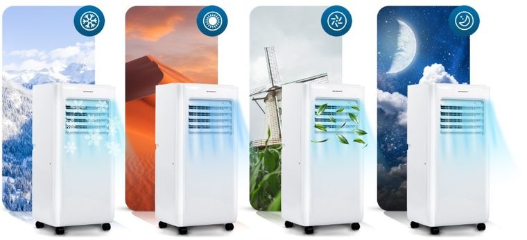 Berdsen, klimatyzator przenośny, 10000 BTU, BD-580