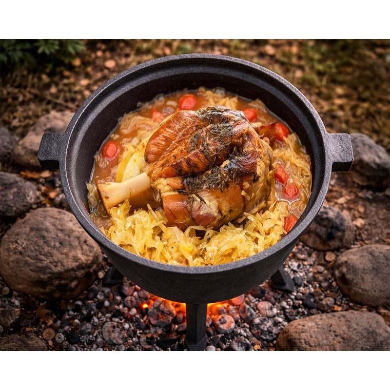 Berdsen, kociołek żeliwny, 11l