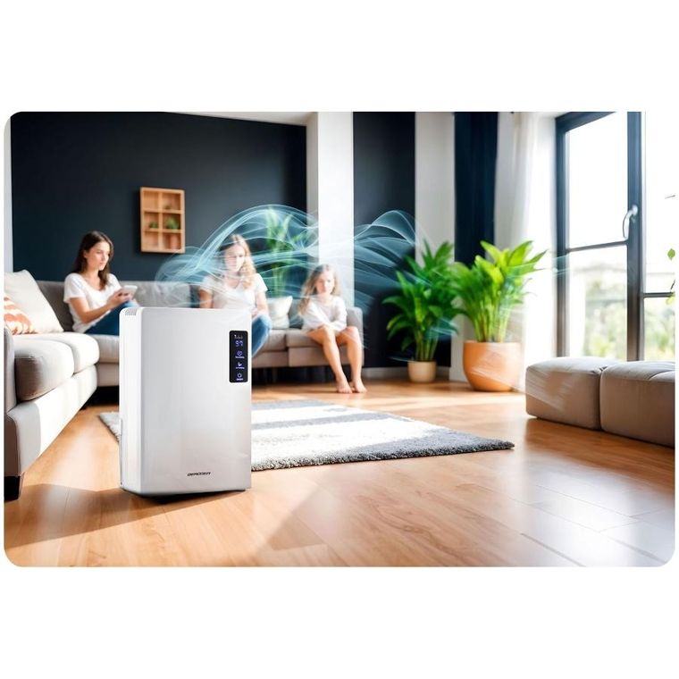 Berdsen, osuszacz powietrza, pochłaniacz wilgoci, biały