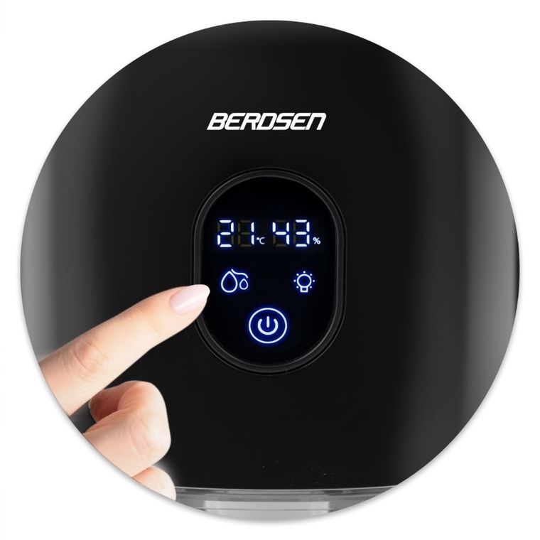 Berdsen, osuszacz powietrza, pochłaniacz wilgoci, czarny, BR-10B