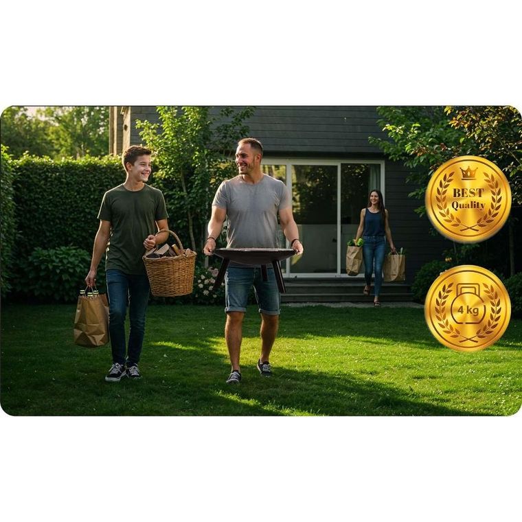 Berdsen, palenisko ogrodowe z rusztem 60 cm Berdsen BD-881