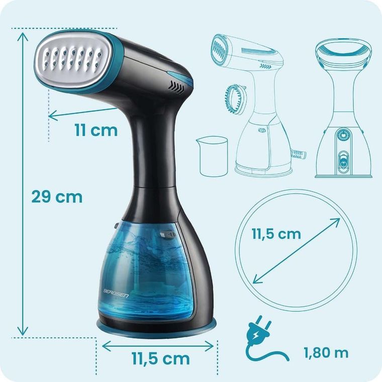 Berdsen, parownica do ubrań 1500W, BD-310