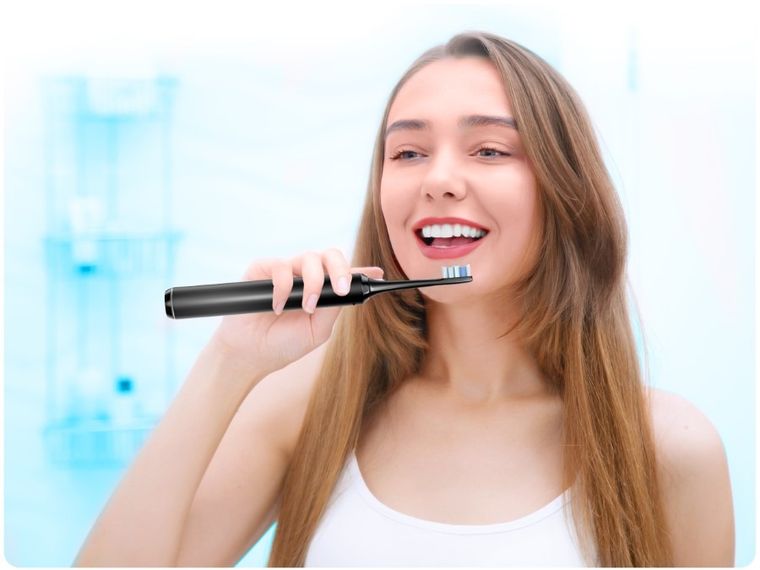 Berdsen, Sonica B5, szczoteczka soniczna do zębów, czarna