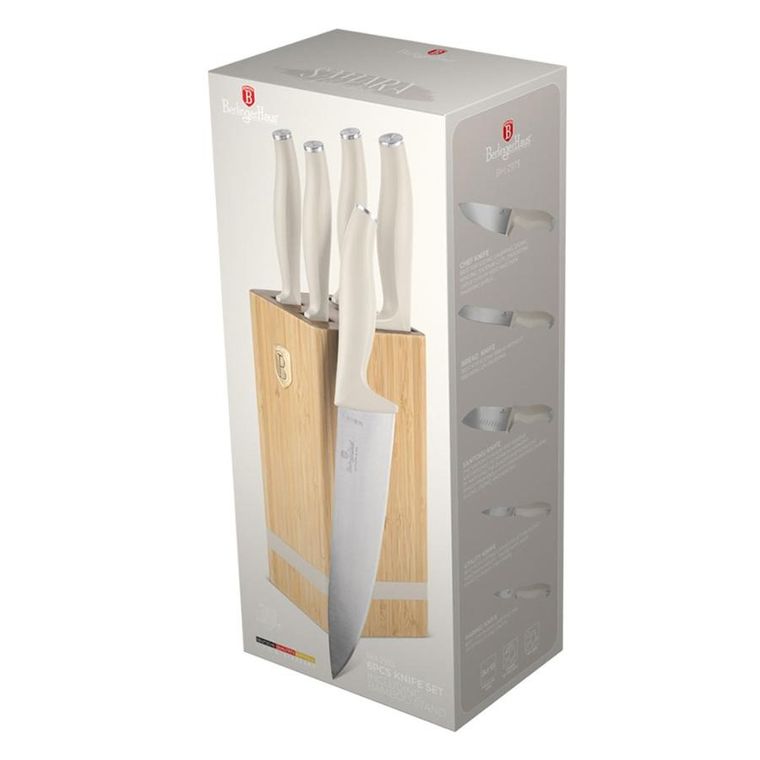 Berlinger Haus, Sahara, zestaw noży w bloku bambusowym