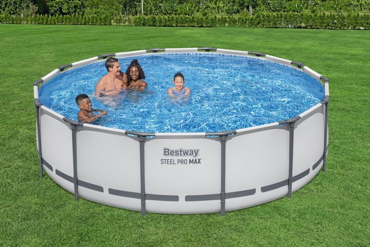 Bestway, basen ogrodowy, stelażowy, 427-107 cm, zestaw 19w1