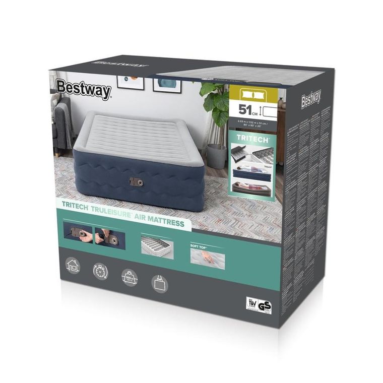 Bestway, dmuchany materac, 203-152-51 cm