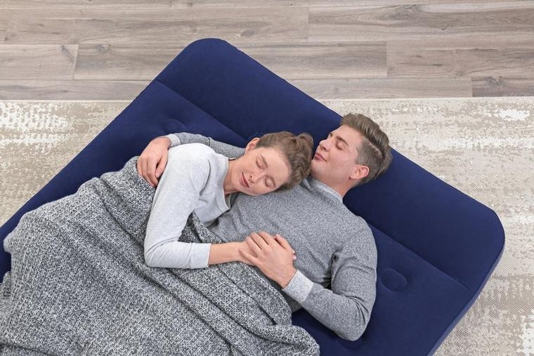 Bestway, dmuchany materac z pompką, 191-137-28 cm