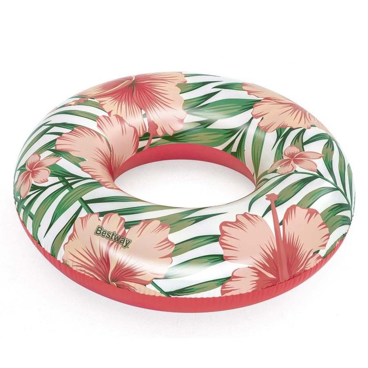 Bestway, koło do pływania, różowe, 119 cm