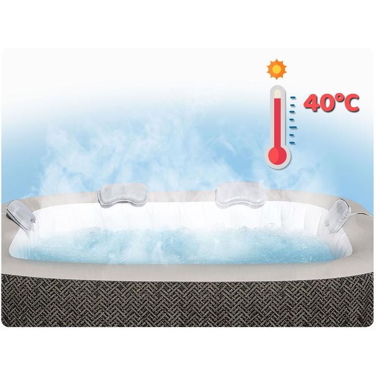 Bestway, Lay-Z Cabo, dmuchane SPA, 6 osobowe