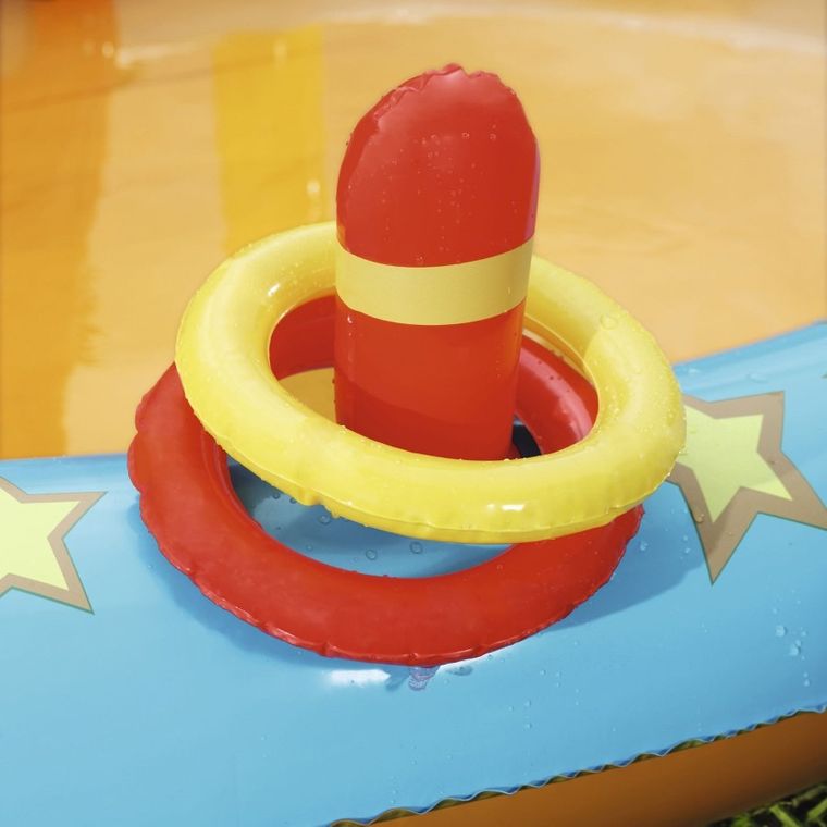 Bestway, Nocny obóz, dmuchany plac zabaw, 435-213-117 cm