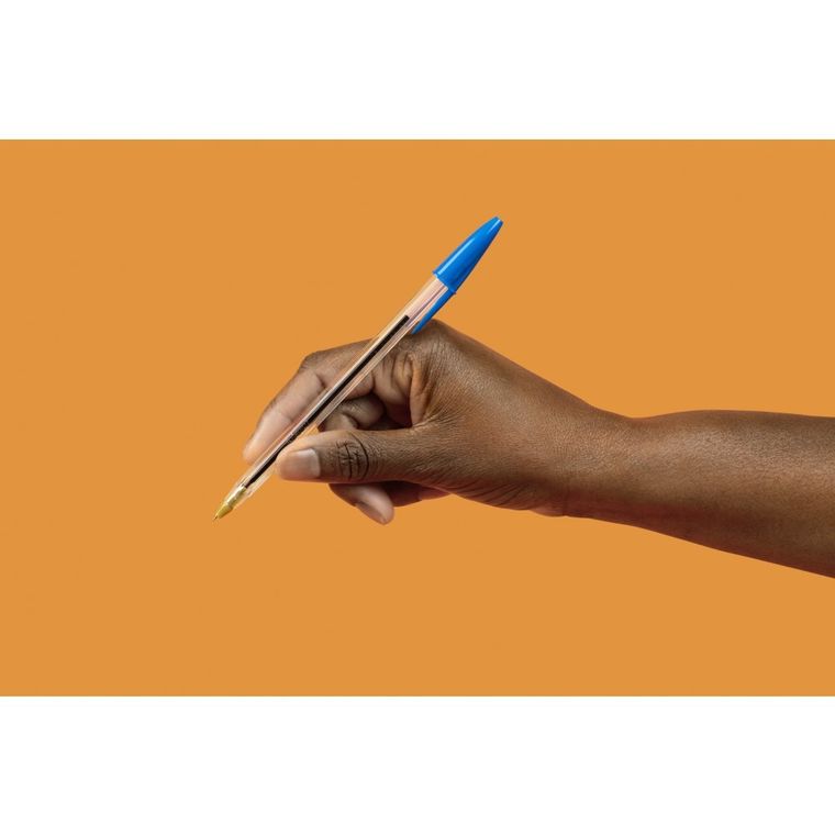 Bic, Cristal Original Med, długopis, niebieski, 4 szt.