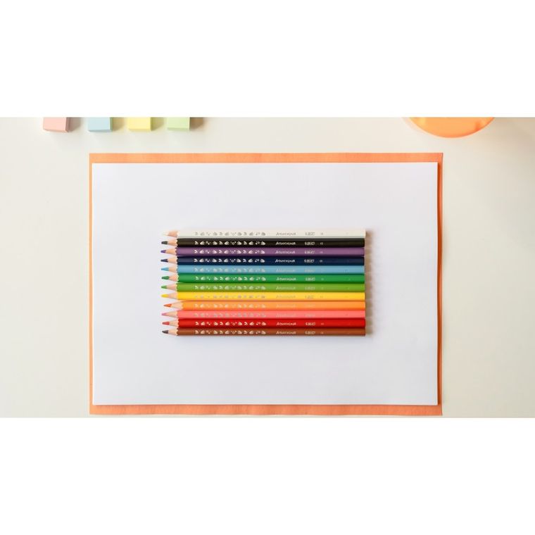 Bic, Kids, Aquacouleur, kredki akwarelowe, 24 kolory