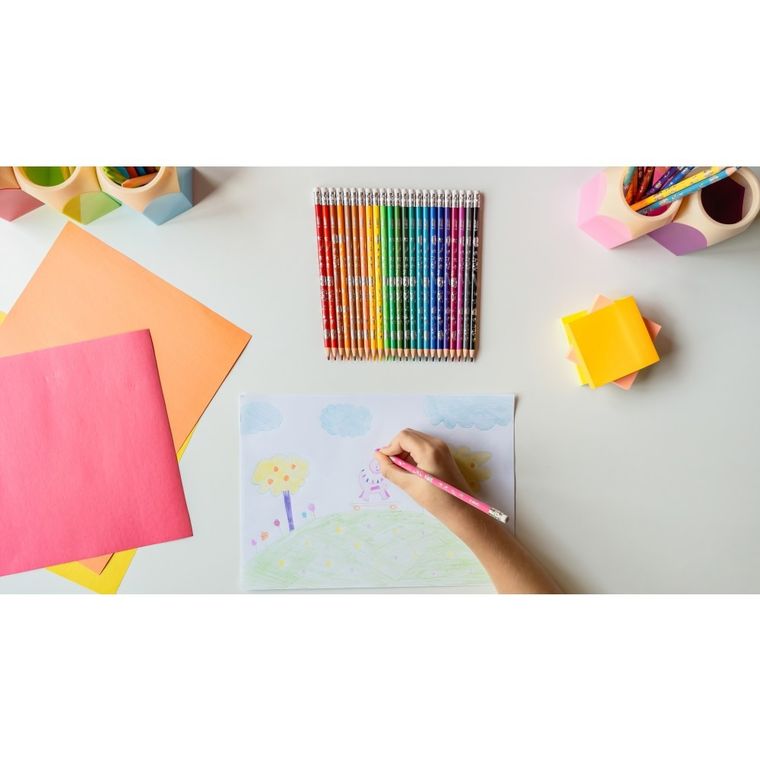 Bic, Kids, Evolution Illusion, kredki ołówkowe, 12 kolorów