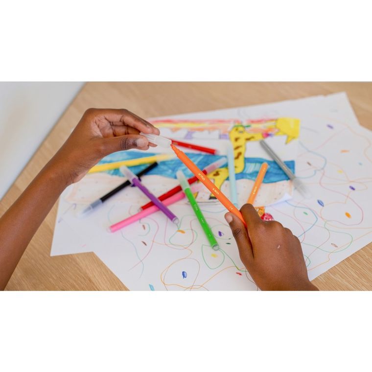 Bic, Kids, Visa, flamastry, 24 szt.