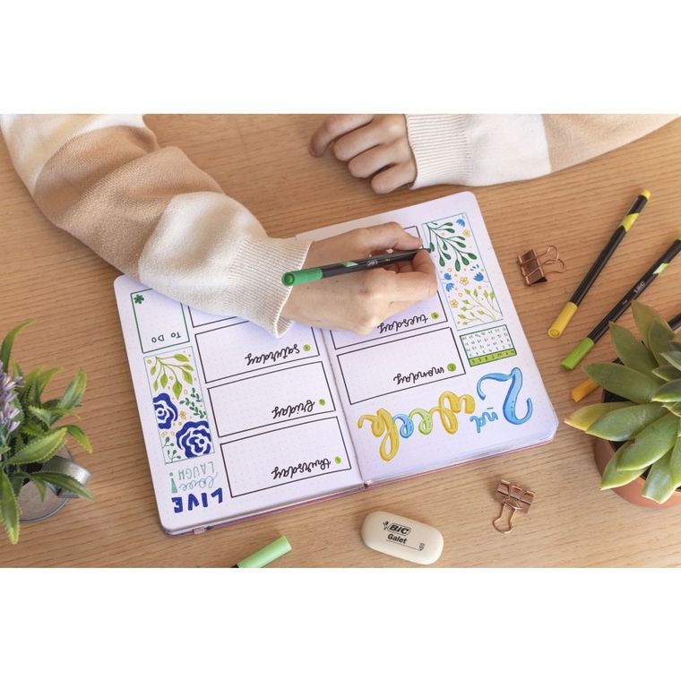 Bic, Rainbow, cienkopisy, 6 kolorów