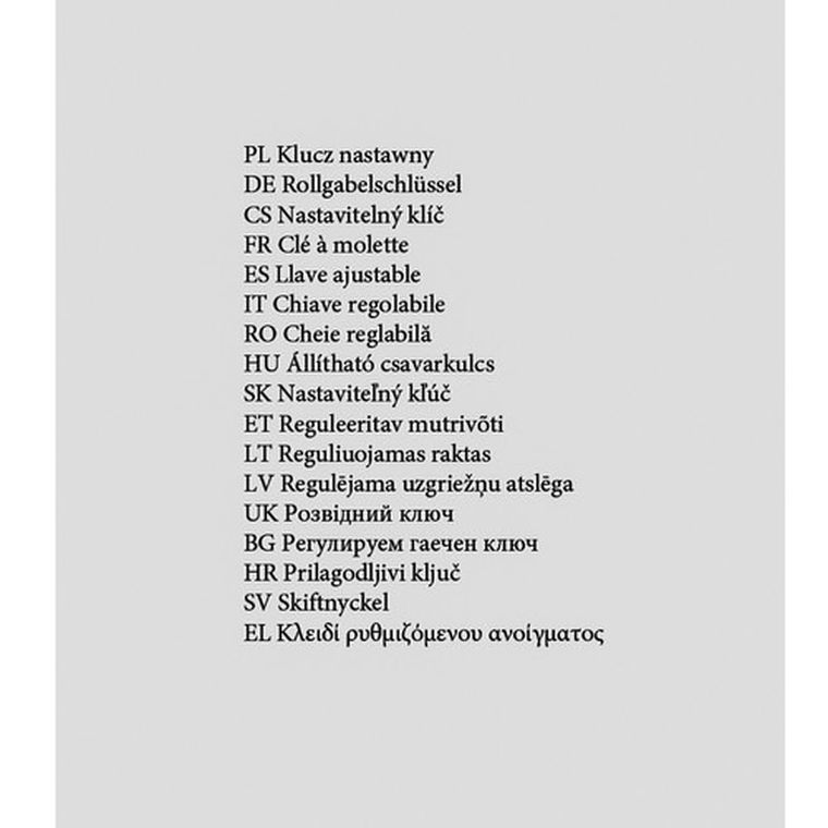 Bigstren, klucz nastawny