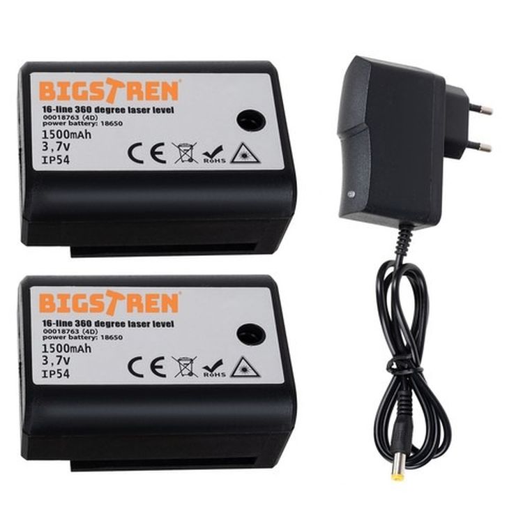 Bigstren, poziomica laserowa 16-liniowa, 360 stopni