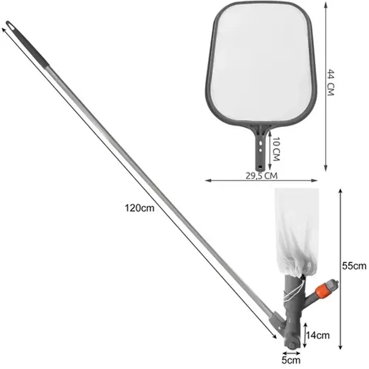 Bigstren, zestaw do czyszczenia basenu