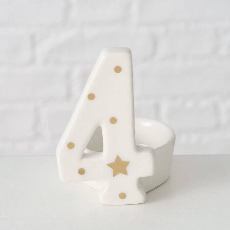 Boltze Home, świeczniki adwentowe z cyframi