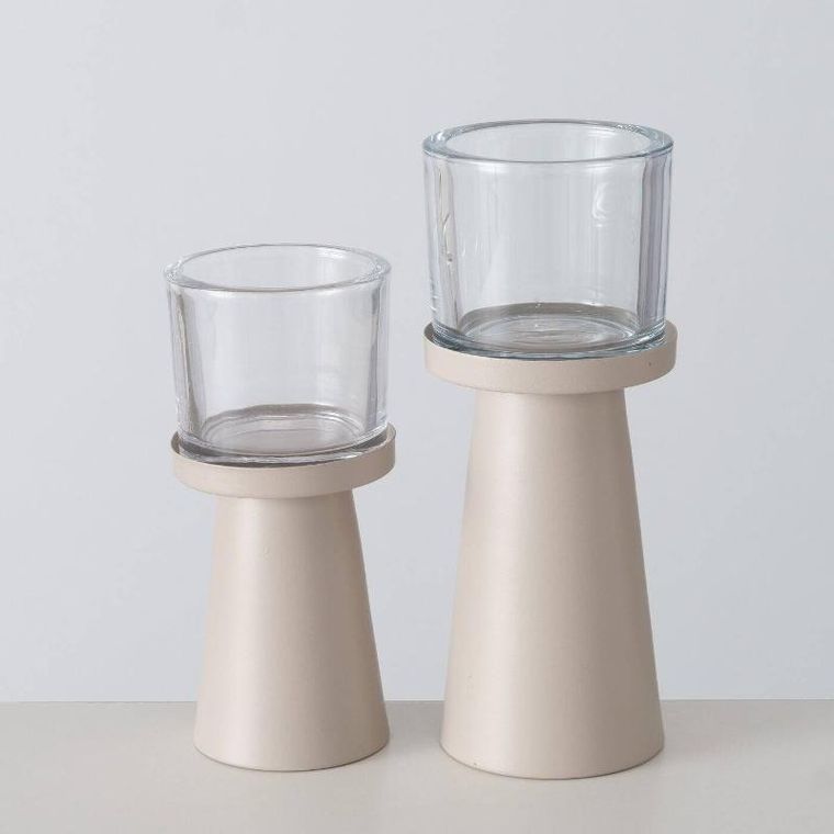 Boltze Home, świeczniki nowoczesne, Pius, 2 szt.